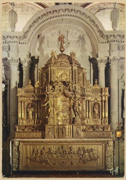 Tabernacle et gradins du maître-autel