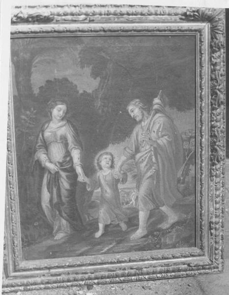 Tableau : la Sainte Famille, cadre