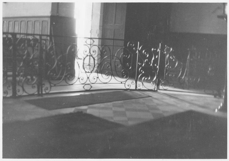 clôture de choeur (grille de communion)