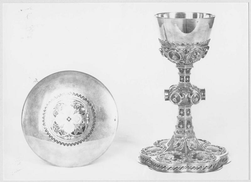 Calice et patène de M. le chanoine Massonneau (1814-1894)