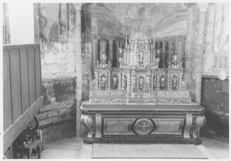 retable, tabernacle, vue d'ensemble