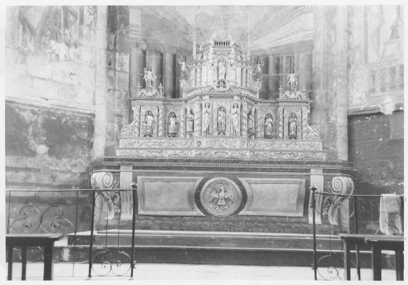 retable, tabernacle, vue d'ensemble