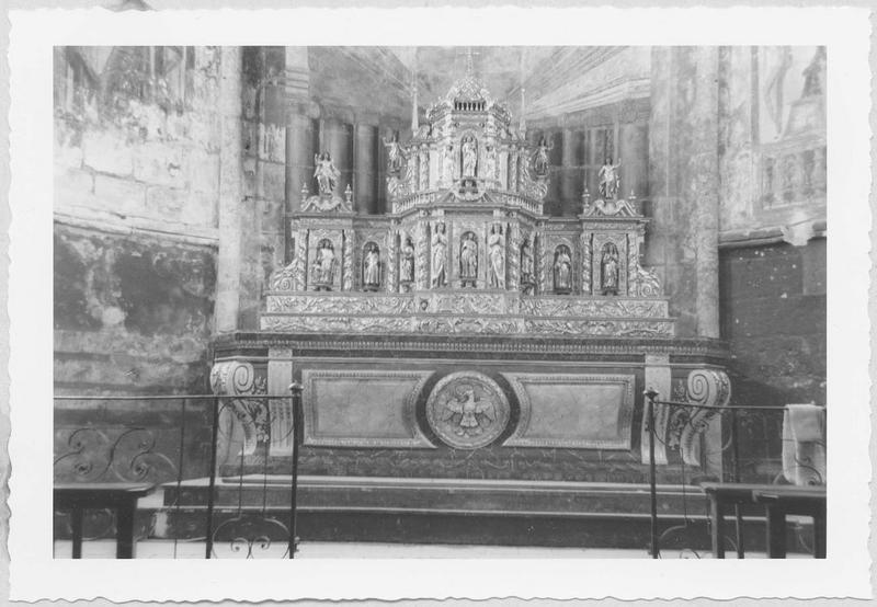 retable, tabernacle, vue d'ensemble