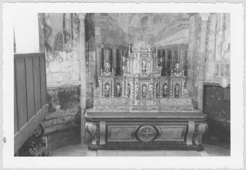 retable, tabernacle, vue d'ensemble