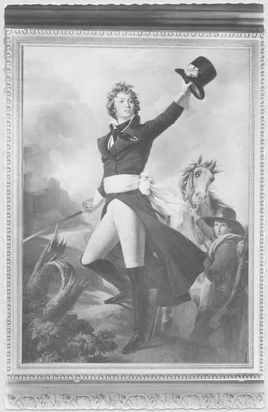 tableau : Portrait du prince de Talmont, Antoine Philippe de la Trémoïlle - © Ministère de la Culture (France), Médiathèque du patrimoine et de la photographie (objets mobiliers), tous droits réservés