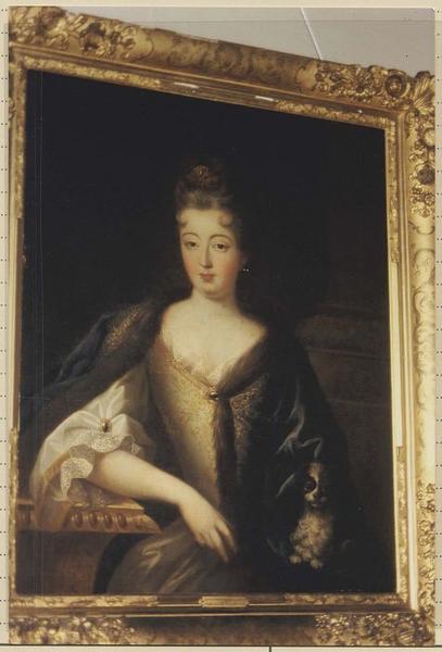 tableau et son cadre : Portrait d'Antoinette de Bullion, princesse de Talmond - © Ministère de la Culture (France), Médiathèque du patrimoine et de la photographie (objets mobiliers), tous droits réservés
