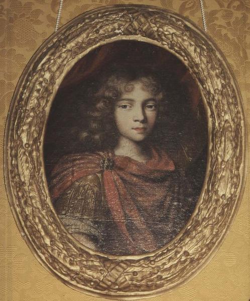 tableau et son cadre : Portrait de Nicolas Walsh, jeune homme vêtu à l'antique ? - © Ministère de la Culture (France), Médiathèque du patrimoine et de la photographie (objets mobiliers), tous droits réservés