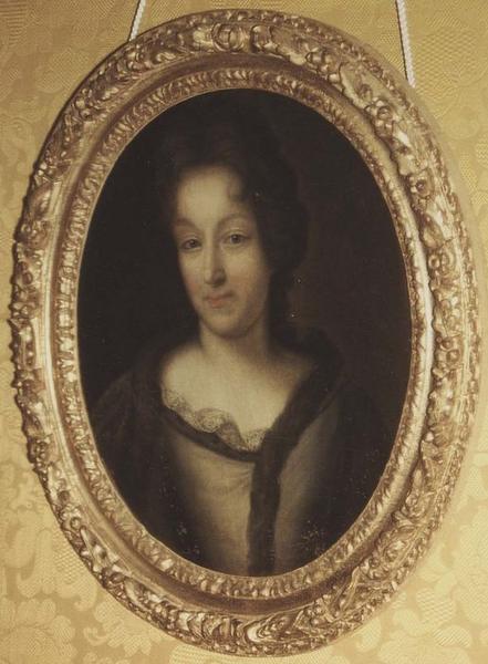 tableau et son cadre : Portrait de femme