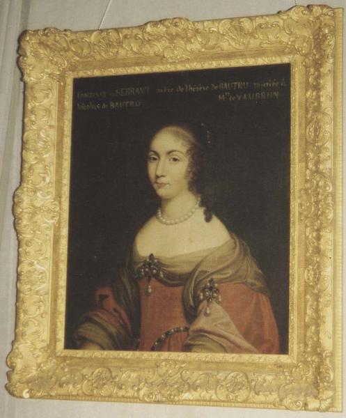 tableau et son cadre : Marquise de Vaubrun - © Ministère de la Culture (France), Médiathèque du patrimoine et de la photographie (objets mobiliers), tous droits réservés