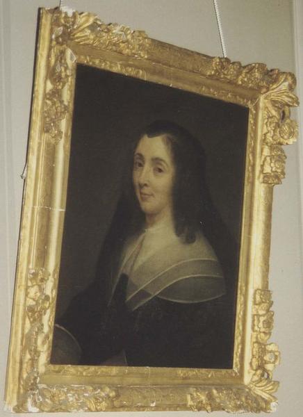tableau et son cadre : Femme en vêtements noirs, comtesse d'Ollone - © Ministère de la Culture (France), Médiathèque du patrimoine et de la photographie (objets mobiliers), tous droits réservés