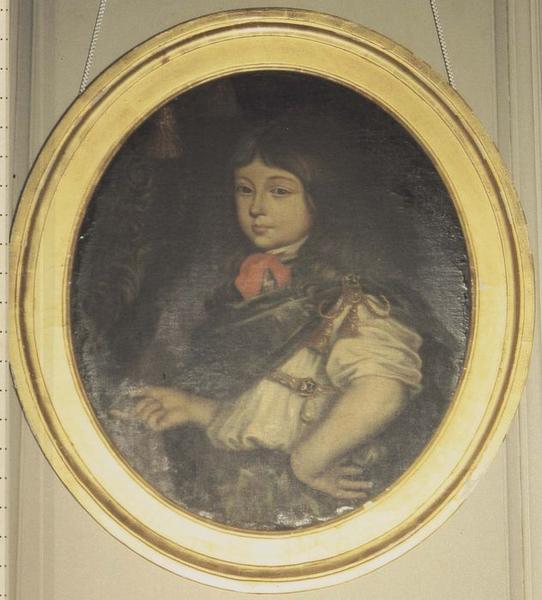 tableau et son cadre : Portrait d'un jeune homme - © Ministère de la Culture (France), Médiathèque du patrimoine et de la photographie (objets mobiliers), tous droits réservés