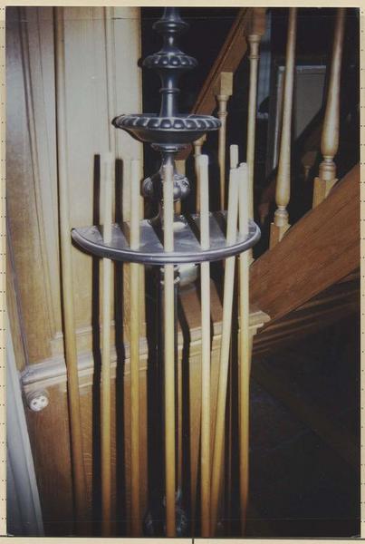 porte-canne de billard - © Ministère de la Culture (France), Médiathèque du patrimoine et de la photographie (objets mobiliers), tous droits réservés