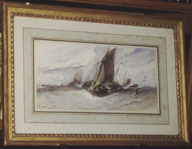 tableau et son cadre : Marine - © Ministère de la Culture (France), Médiathèque du patrimoine et de la photographie (objets mobiliers), tous droits réservés