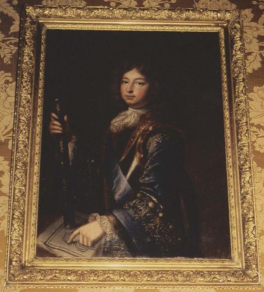tableau et son cadre : Portrait d'un maréchal de France ou du Grand Dauphin - © Ministère de la Culture (France), Médiathèque du patrimoine et de la photographie (objets mobiliers), tous droits réservés