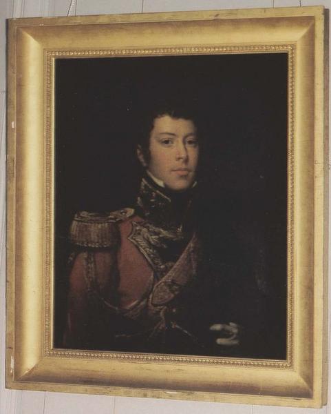 tableau et son cadre : Portrait de Charles-Léopold de la Trémoïlle, prince de Talmond - © Ministère de la Culture (France), Médiathèque du patrimoine et de la photographie (objets mobiliers), tous droits réservés