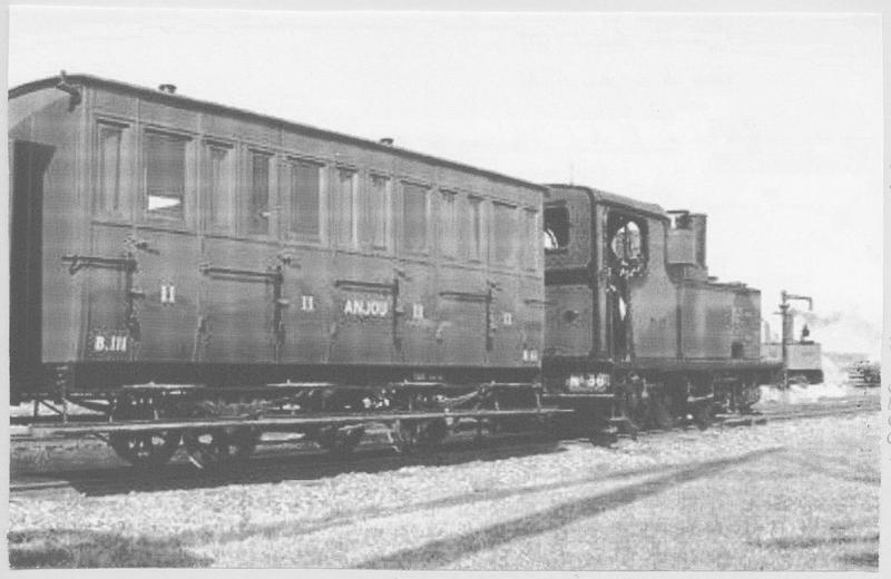 voiture à voyageurs à essieux parallèles, à voie métrique, B 111