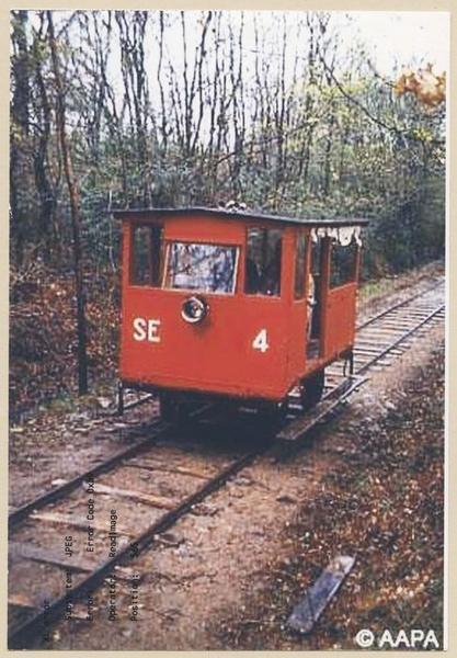 locomotive : draisine Billard, à voie métrique, SE 4