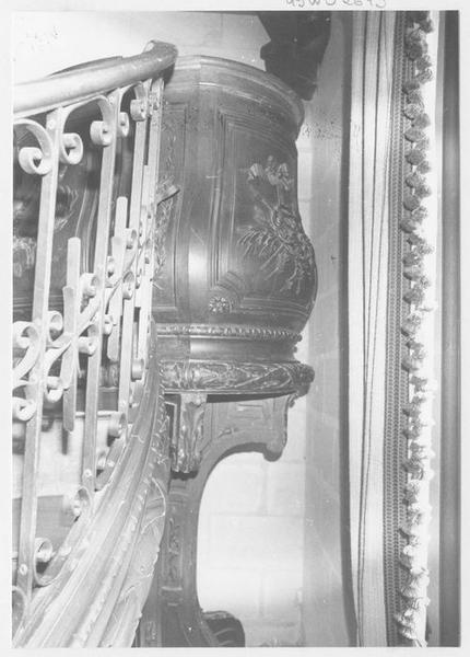 chaire à prêcher , détail - © Ministère de la Culture (France), Médiathèque du patrimoine et de la photographie (objets mobiliers), tous droits réservés