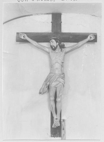 croix (crucifix) : Christ en croix - © Ministère de la Culture (France), Médiathèque du patrimoine et de la photographie (objets mobiliers), tous droits réservés