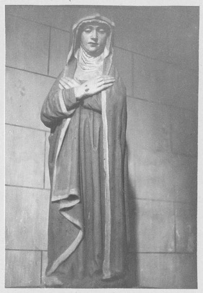 statue : Vierge de calvaire