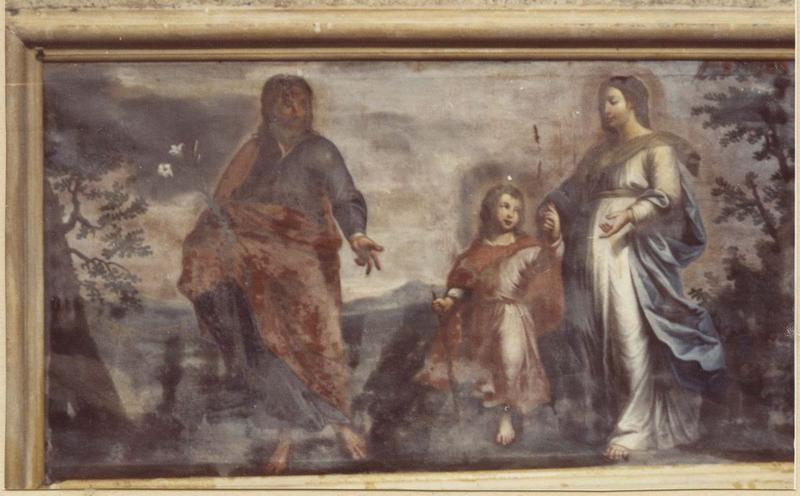 Tableau : la Sainte Famille