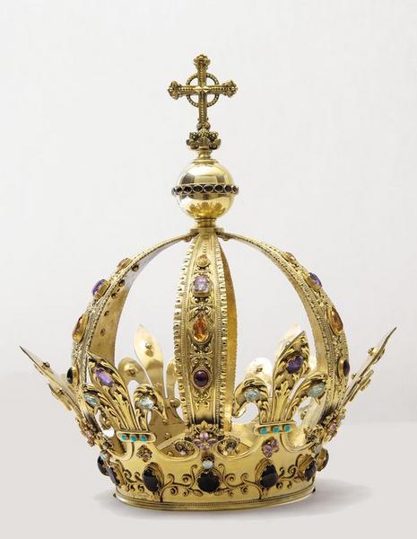 couronne de l'Enfant Jésus - © Ministère de la culture (France), Médiathèque du patrimoine et de la photographie, tous droits réservés ; Conseil général de Maine-et-Loire