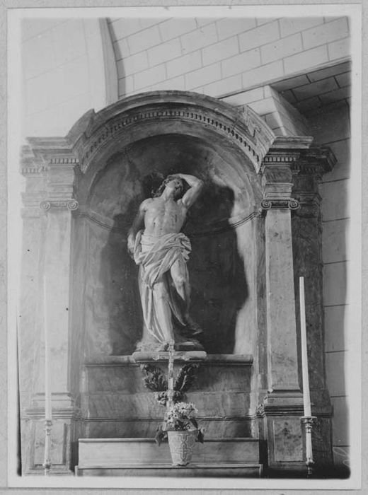 statue : Saint Sébastien