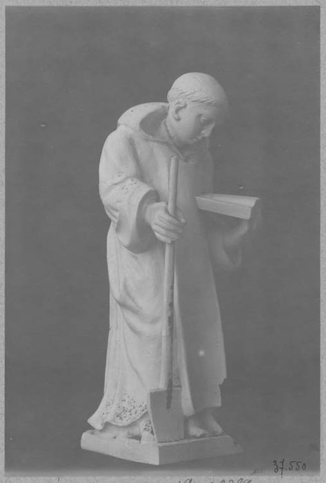 statuette-reliquaire : Saint Fiacre