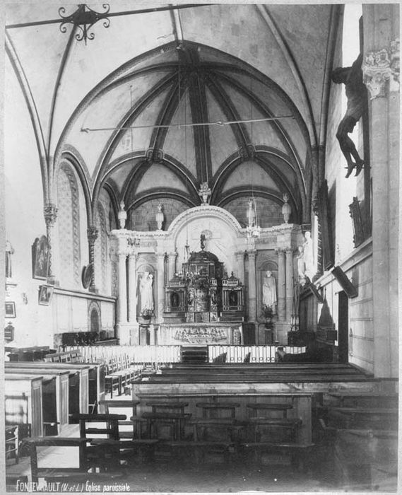 tabernacle et gradins du maître-autel