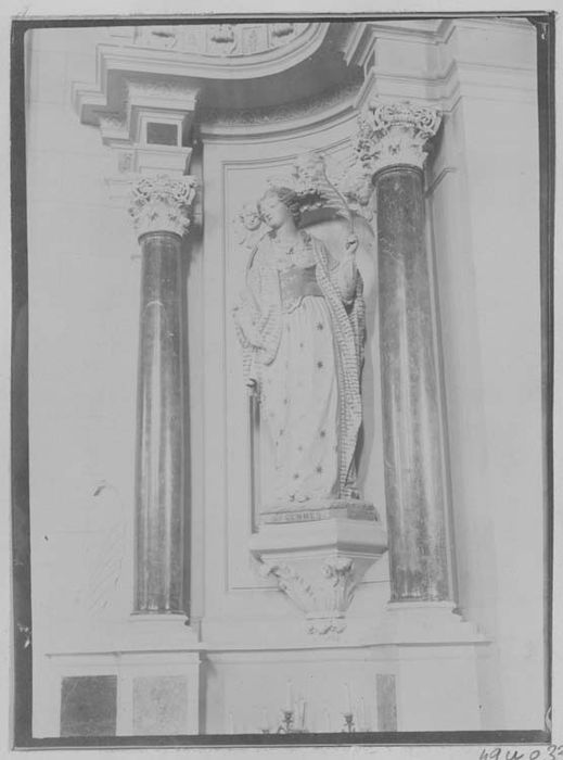 statue : Sainte Gemmes - © Ministère de la Culture (France), Médiathèque du patrimoine et de la photographie, diffusion RMN-GP