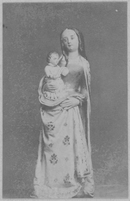 statue : Vierge à l'Enfant