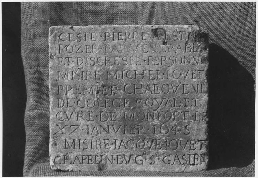 plaque commémorative n°05 (inscription) de Doué n°295