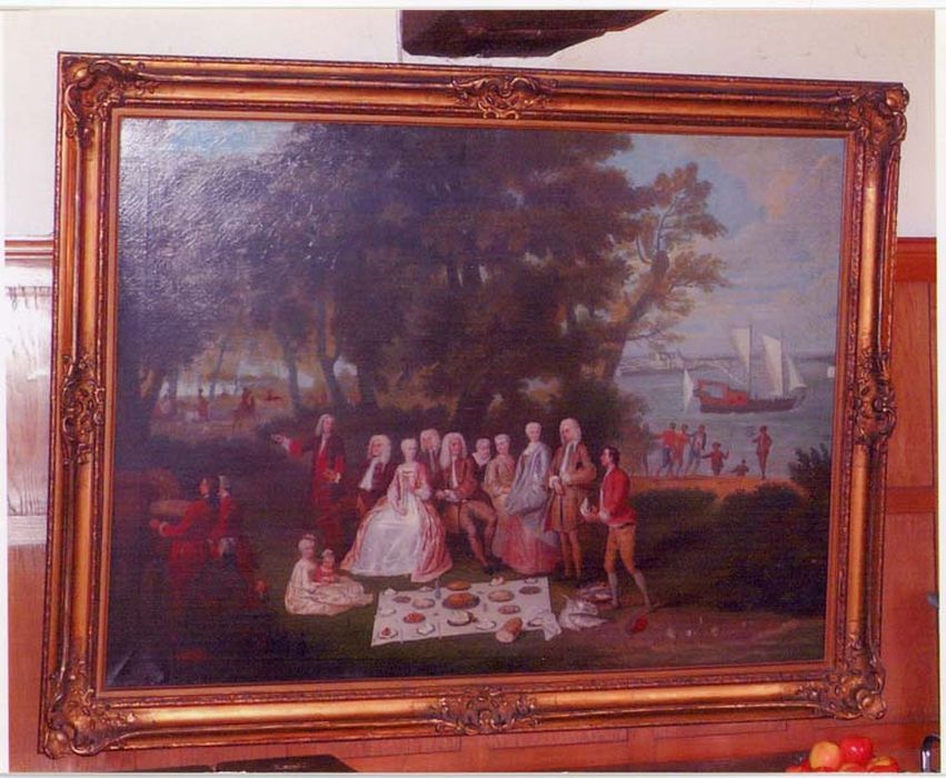 tableau : Pique-nique du marquis de Robien - © Ministère de la Culture (France), Médiathèque du patrimoine et de la photographie, diffusion GrandPalaisRmn Photo