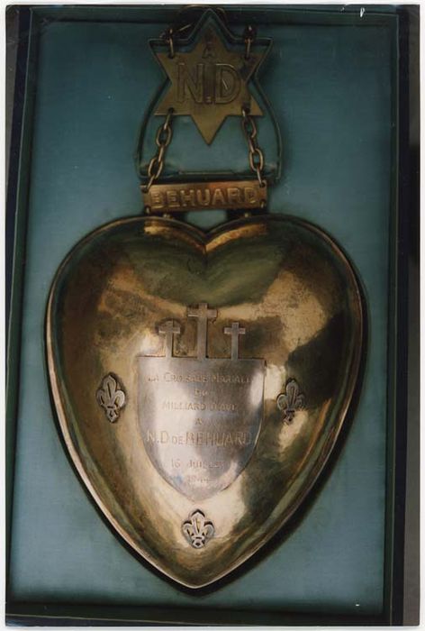 coeur ex-voto dit du Milliard d'Ave - © Ministère de la Culture (France), Médiathèque du patrimoine et de la photographie, diffusion GrandPalaisRmn Photo