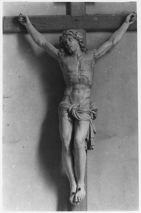 statue : Christ en croix - © Ministère de la Culture (France), Médiathèque du patrimoine et de la photographie, diffusion GrandPalaisRmn Photo