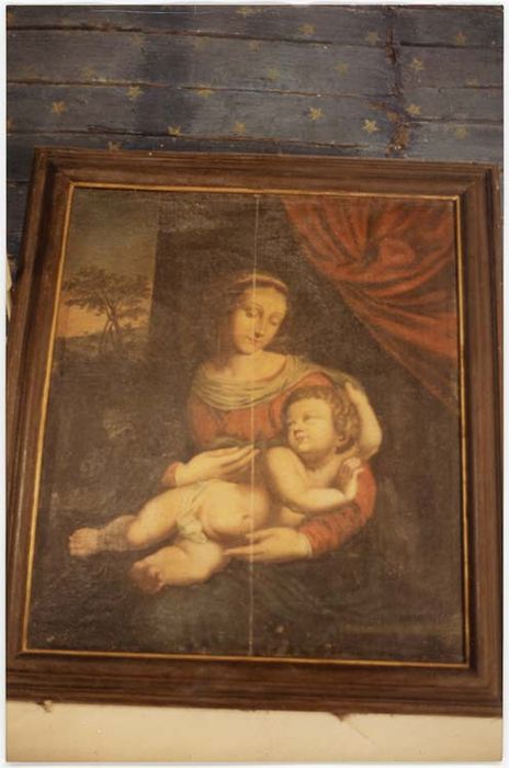 tableau et son cadre: Vierge à l'Enfant - © Ministère de la Culture (France), Médiathèque du patrimoine et de la photographie, diffusion GrandPalaisRmn Photo