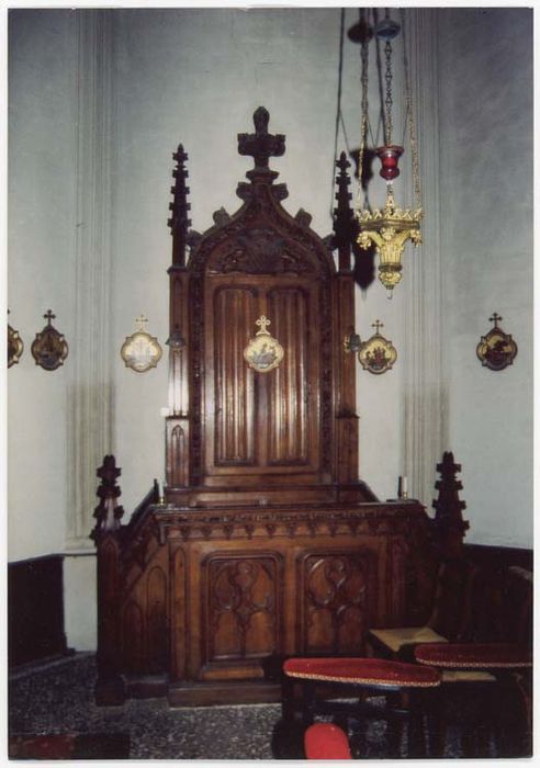 banc de famille (banc seigneurial) - © Ministère de la Culture (France), Médiathèque du patrimoine et de la photographie, diffusion GrandPalaisRmn Photo