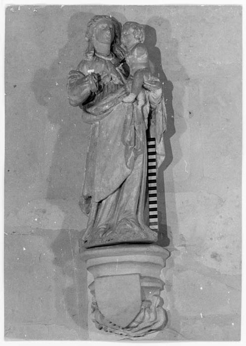 Statue (statuette) : Vierge à l'Enfant