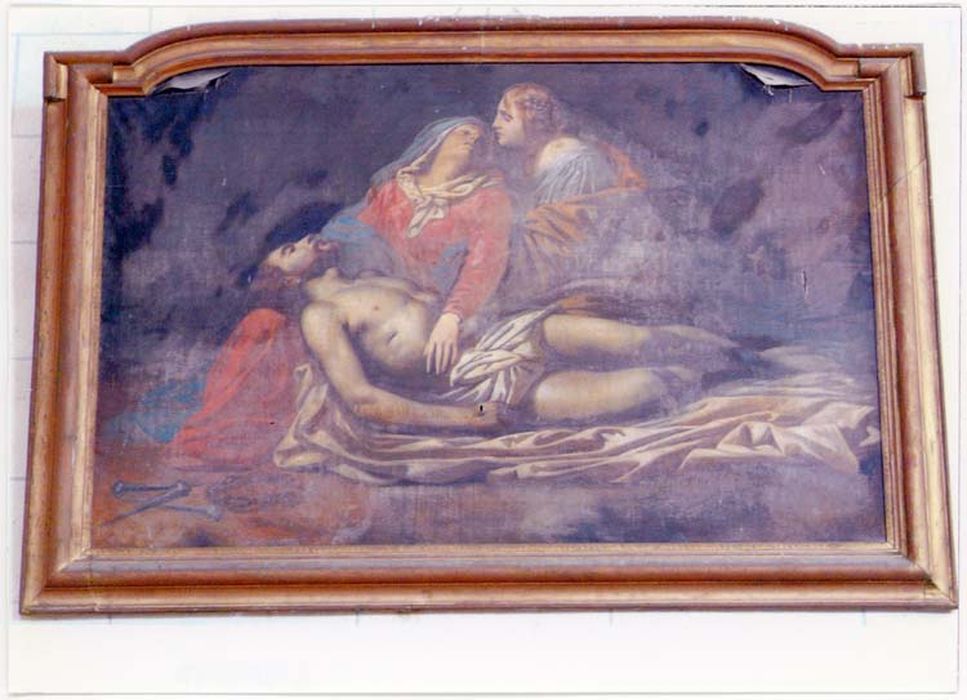 tableau et son cadre : Vierge de Pitié - © Ministère de la Culture (France), Médiathèque du patrimoine et de la photographie, diffusion GrandPalaisRmn Photo