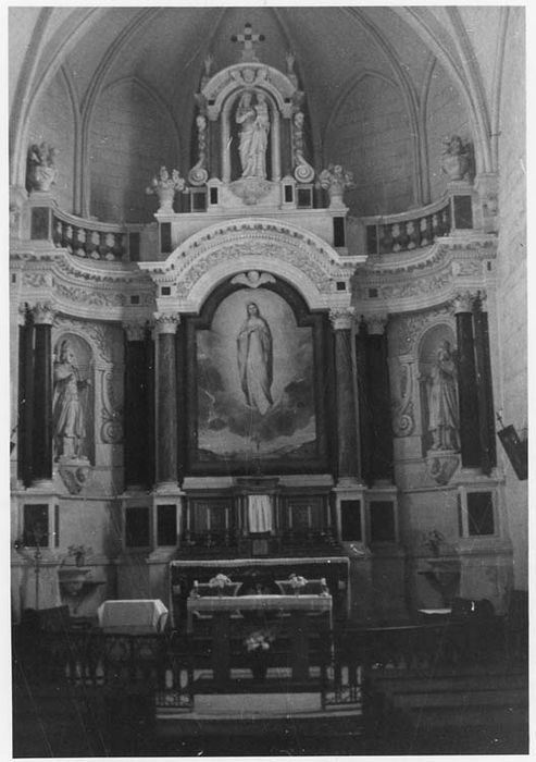 retable et autel (maître-autel) - © Ministère de la Culture (France), Médiathèque du patrimoine et de la photographie, diffusion GrandPalaisRmn Photo