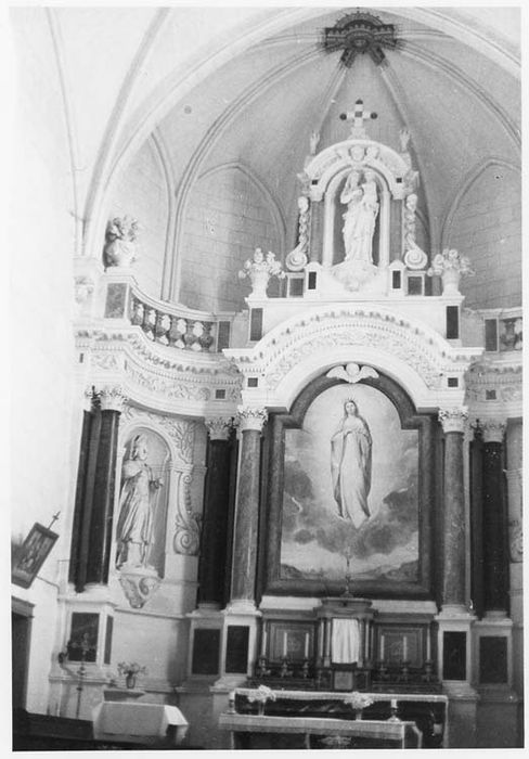 retable et autel (maître-autel) - © Ministère de la Culture (France), Médiathèque du patrimoine et de la photographie, diffusion GrandPalaisRmn Photo