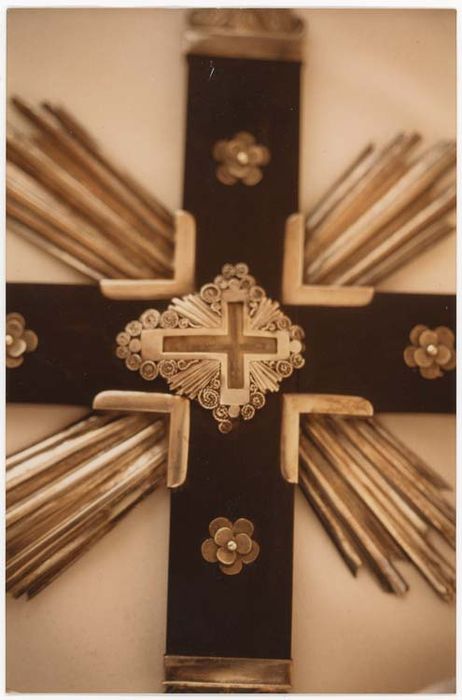 détail, croix-reliquaire de la Vraie Croix - © Ministère de la Culture (France), Médiathèque du patrimoine et de la photographie, diffusion GrandPalaisRmn Photo