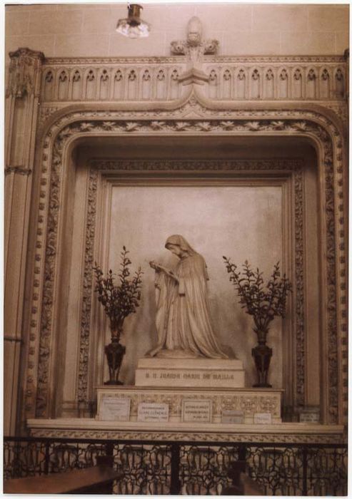 autel de la bienheureuse Jeanne Marie de Maillé et clôture d'autel (grille) - © Ministère de la Culture (France), Médiathèque du patrimoine et de la photographie, diffusion GrandPalaisRmn Photo