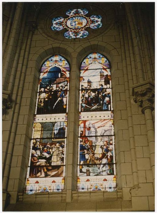 verrière F2 dite de Noël Pinot - © Ministère de la Culture (France), Médiathèque du patrimoine et de la photographie, diffusion GrandPalaisRmn Photo