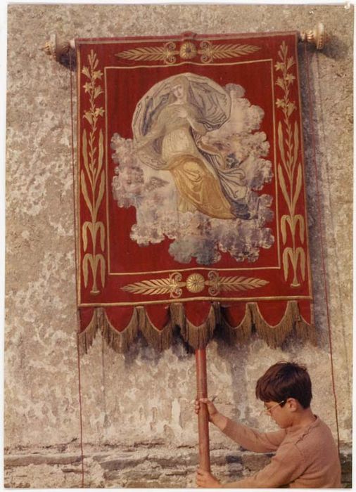 bannière de procession, Assomption