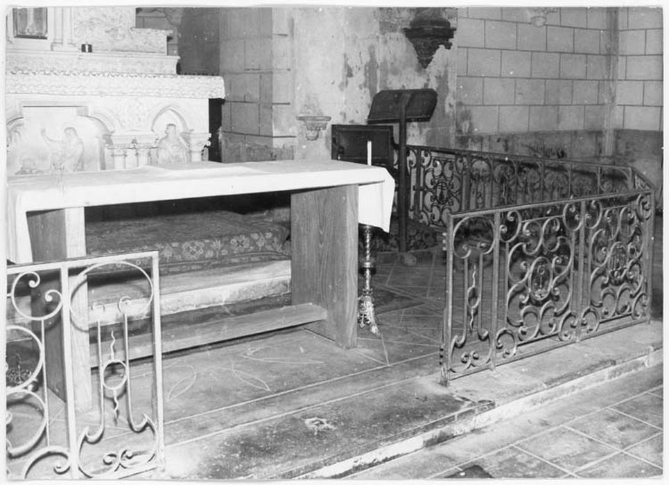 clôture de choeur (grille de communion) - © Ministère de la Culture (France), Médiathèque du patrimoine et de la photographie, diffusion GrandPalaisRmn Photo