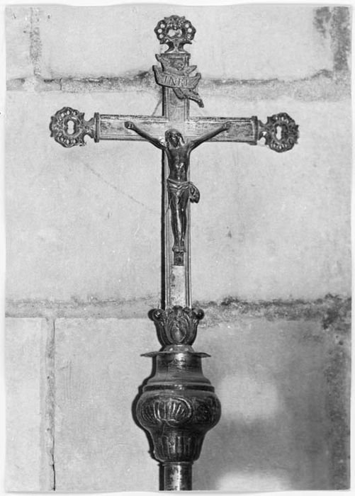 croix de procession, Christ en croix