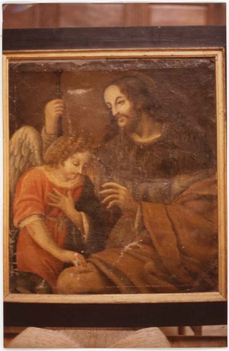 Tableau : Saint Roch soigné par l'ange