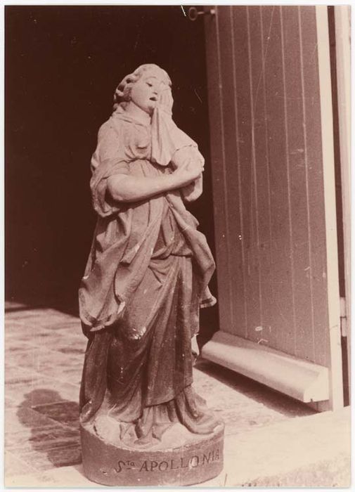 statue : Sainte Apolline - © Ministère de la Culture (France), Médiathèque du patrimoine et de la photographie, diffusion GrandPalaisRmn Photo