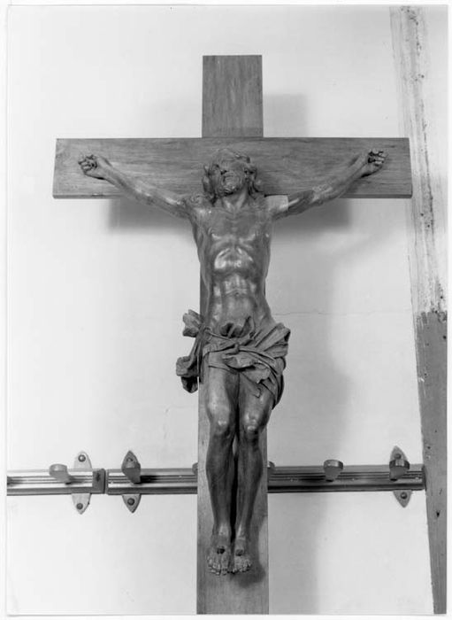 statue : Christ en croix - © Ministère de la Culture (France), Médiathèque du patrimoine et de la photographie, diffusion GrandPalaisRmn Photo
